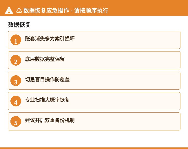 数据恢复数据恢复流程示意图