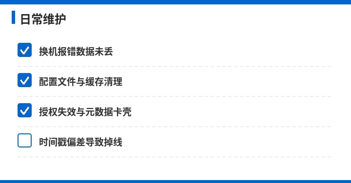 金蝶日常维护流程示意图